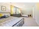 Spacious bedroom with twin beds, ample natural light, and contemporary décor at 1301 Flying Hawk Rd, Apex, NC 27523