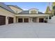 Extensive driveway leads to multiple garages providing ample parking and storage space at 1404 Barony Lake Way, Raleigh, NC 27614