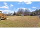 Spacious backyard with a shed at 1425 Country Pond Ln, Willow Springs, NC 27592