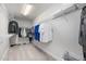 A spacious walk-in closet with ample shelving and hanging space for clothes and accessories at 1515 Spring Overlook Ln, Hillsborough, NC 27278