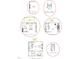 A collection of floor plan segments showing outdoor living, baths, kitchen, and living space at 2011 Trident Maple Ln, Chapel Hill, NC 27517