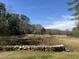 Scenic view of the neighborhood's natural landscaping and homes, with a distant stone wall at 3273 Argyll Dr, Sanford, NC 27332