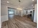 Open-concept living space connects kitchen and living room with great natural light at 3273 Argyll Dr, Sanford, NC 27332