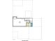 Second floor plan with a loft, bathroom, and staircase to the main floor at 380 Pecan Valley Way, Four Oaks, NC 27524