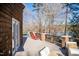 A peaceful deck offers the best seats in the house to enjoy the tranquil lake view at 48 Blue Heron Ln, Roxboro, NC 27574