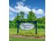 Brantley Ridge community sign with brick base, manicured lawn, and blue skies at 60 Moonraker Dr, Spring Hope, NC 27882