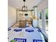 Bright kitchen features an island with granite countertops and modern appliances at 60 Moonraker Dr, Spring Hope, NC 27882