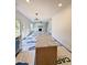 Open living area with fireplace, abundant natural light, and modern finishes at 60 Moonraker Dr, Spring Hope, NC 27882