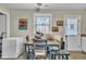 Inviting dining area with table and chairs, perfect for Gathering meals and entertaining guests at 715 Shay Dr, Durham, NC 27704