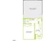 Detailed floor plan showcasing layout of garage, foyer, bath 3 and bedroom 4 at 802 Hillfarm Dr, Wake Forest, NC 27587