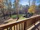 View of the expansive backyard featuring a shed and fenced in area at 10004 Liana Ln, Raleigh, NC 27613