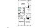 Third-floor floorplan features owner's bedroom, bath 2, and bedrooms 2 and 3 at 10016 Secluded Garden Drive Rd # 186, Apex, NC 27523