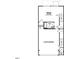 First-floor floorplan features bonus room, two-car garage, bath 3, and foyer at 10016 Secluded Garden Drive Rd # 186, Apex, NC 27523