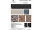Exterior color package featuring roof shingle, siding, stone, and front door colors with specifications at 10018 Secluded Garden Drive Rd # 187, Apex, NC 27523