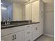Spacious bathroom features double vanity sinks, ample storage, and modern finishes at 10020 Secluded Garden Drive Rd # 188, Apex, NC 27523