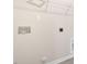 A blank slate ready to be transformed with electrical outlets, cable outlet, and open utility connections at 104 Pisgah St, Sanford, NC 27330