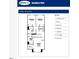 Bryce floor plan showing the 2nd floor featuring bedrooms, bathrooms and laundry at 112 Siebold St, Garner, NC 27529