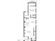 Detailed floor plan showing the layout of the first floor, including the kitchen and primary suite at 1573 Piney Falls Dr, Wendell, NC 27591