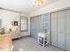Bedroom featuring a bed, windows, and closets at 3005 Woodgreen Dr, Raleigh, NC 27607