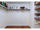 Walk-in closet with shelving for storage at 3005 Woodgreen Dr, Raleigh, NC 27607