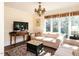 Comfortable living room with natural light and cozy seating at 3005 Woodgreen Dr, Raleigh, NC 27607