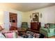 Cozy living room with classic decor, comfortable seating, and natural light at 3005 Woodgreen Dr, Raleigh, NC 27607
