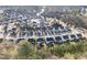 Stunning aerial view of a well-planned residential community with mature trees at 3910 Wedonia Dr, Cary, NC 27519