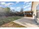 Spacious backyard with a patio and screened-in porch, ideal for outdoor living and entertaining at 3910 Wedonia Dr, Cary, NC 27519