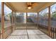 Relaxing screened porch with views of backyard, perfect for enjoying outdoors comfortably at 3910 Wedonia Dr, Cary, NC 27519