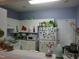 Efficient kitchen with white cabinetry, offering ample counter space for meal preparation at 4245 Toccopola St, Raleigh, NC 27604