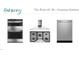 Gourmet kitchen appliances including oven, range hood, and stainless steel dishwasher at 704 Compeer Way # 28, Rolesville, NC 27571