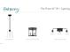 Lighting options including kitchen island pendant, foyer fixture, and bathroom vanity fixture at 704 Compeer Way # 28, Rolesville, NC 27571