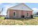 This single Gathering house has an exterior with nice windows and an AC unit at 735 Alexander Ave, Henderson, NC 27536
