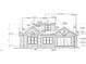 Detailed architectural rendering of a two-story home with siding and shingles at 829 Chapel Ridge Dr, Pittsboro, NC 27312