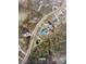 Aerial view of the property, showing its location within a residential neighborhood at 100 High Ridge Ln, Pittsboro, NC 27312