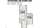 Comprehensive second-floor floorplan outlining bedroom layouts and bathroom locations at 100 High Ridge Ln, Pittsboro, NC 27312
