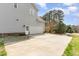 Attached two-car garage with a large driveway and well-maintained landscaping at 101 Lager Ln, Garner, NC 27529