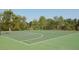 Full-size community basketball court surrounded by trees and shrubbery offers great recreation at 101 Redfoot Run Rd, Chapel Hill, NC 27516