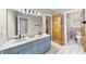 Bathroom with double vanity, modern fixtures, and ample counter space; offering both style and functionality at 104 Sierra Dr, Chapel Hill, NC 27514