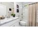 Clean, well-lit bathroom with a shower-tub combo and modern vanity at 1053 Beechcraft Dr # 124, Mebane, NC 27302