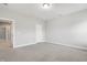 Spacious bedroom with neutral walls and carpet, ready for your personal touch at 109 Belle Plain Dr, Morrisville, NC 27560