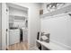 Mud room area leading to laundry area, perfect for organization at 139 Oswego Dr, Louisburg, NC 27549