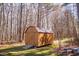 Utility shed in a wooded area at 1516 Bradsher Dr, Stem, NC 27581