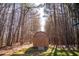Utility shed surrounded by trees at 1516 Bradsher Dr, Stem, NC 27581