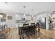 Kitchen island with granite countertops, stainless steel appliances, and pendant lighting at 1916 Edens Ridge Ave, Wake Forest, NC 27587