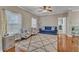 Cozy living room with lots of natural light and comfortable seating at 250 Spring View Ln, Pittsboro, NC 27312