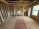 Framed room showing wood and electrical wiring at 3015 Dog Rose Drive Lot 170 Dr, Durham, NC 27703