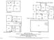 Floorplan of home showing basement, first and second floors and attic with dimensions at 309 College St, Oxford, NC 27565