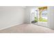 Bright, carpeted bedroom with sliding glass doors at 607 Silverado Sunset Loop, Wendell, NC 27591