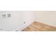 Minimal laundry room featuring new flooring and a utility box at 610 Peele St, Burlington, NC 27215